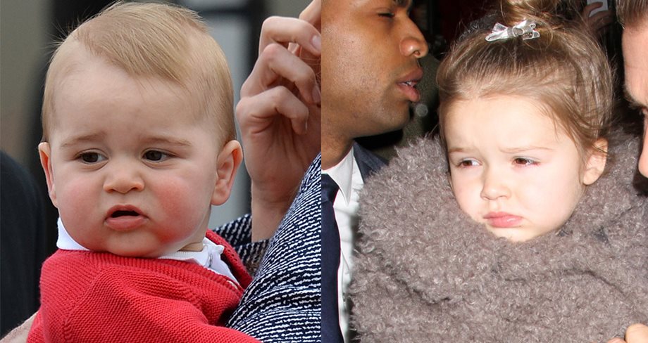 Πρίγκιπας George - Harper Beckham: Ψηφίστηκαν ως τα αγαπημένα παιδιά της Αγγλίας