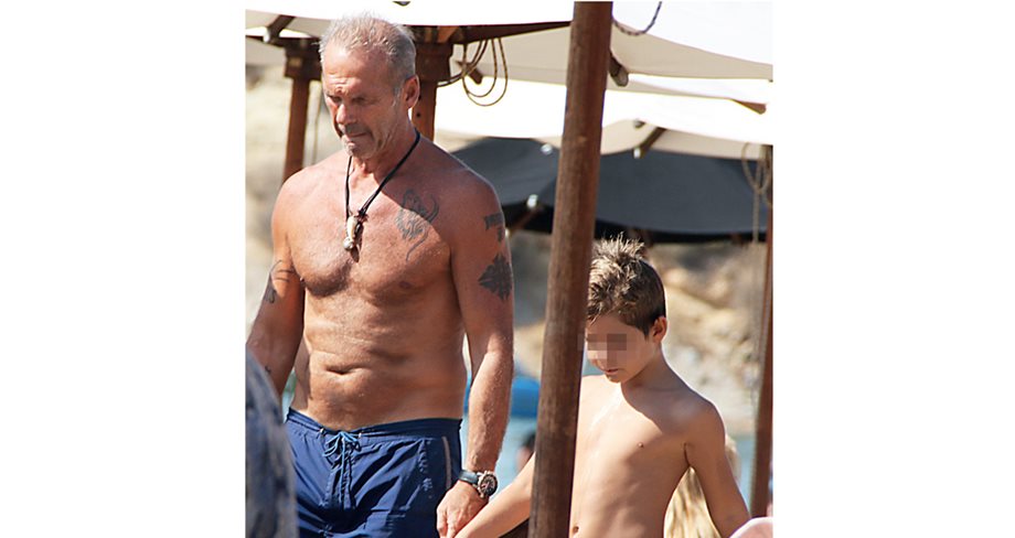 Πέτρος Κωστόπουλος: Τελευταίες μέρες διακοπών με το γιο του