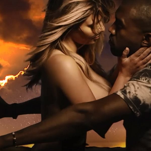 Γυμνή η Kim Kardashian στο νέο video clip του αρραβωνιαστικού της, Kanye West!