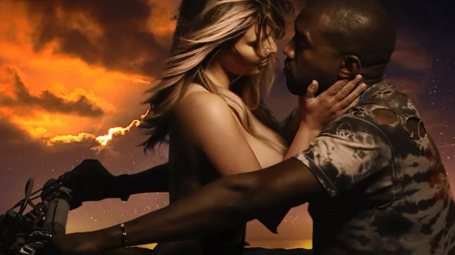 Γυμνή η Kim Kardashian στο νέο video clip του αρραβωνιαστικού της, Kanye West!