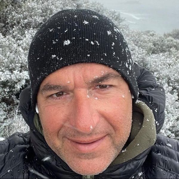 Γιώργος Λιάγκας: Βόλτα στα χιόνια με τους γιους του (Φωτογραφίες)