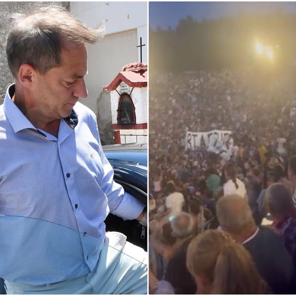 Δημήτρης Λιγνάδης: Θεατές στην Επίδαυρο σήκωσαν πανό κατά του (Βίντεο)