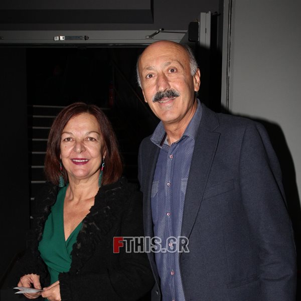 Παύλος Ορκόπουλος: Σπάνια βραδινή έξοδος με την σύζυγό του