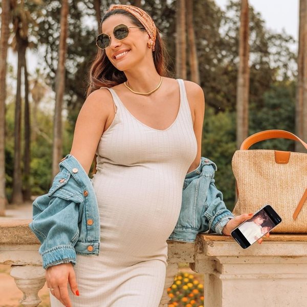 Χριστίνα Μπόμπα: Αποκάλυψε πόσα κιλά έχει πάρει στον όγδοο μήνα της εγκυμοσύνης της 