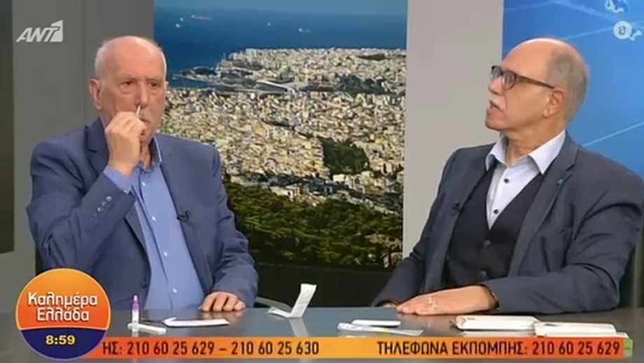 Καλημέρα Ελλάδα: Ο Γιώργος Παπαδάκης έκανε “on air” το self test για τον κορονοϊό