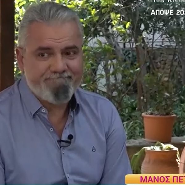 "Λύγισε" on camera "ο γιατρός του Σασμού", Μάνος Πετούσης: "Υπήρχαν στιγμές που δεν με γνώριζε"