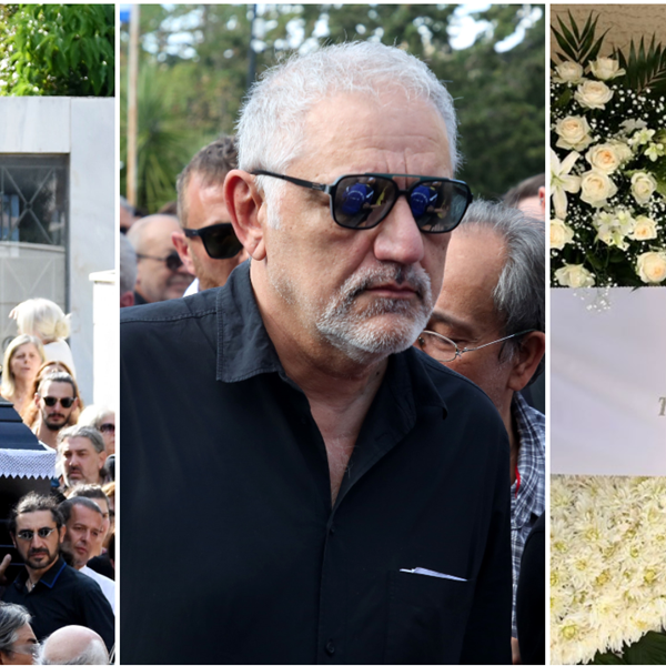 Κηδεία Λαυρέντη Μαχαιρίτσα: Ράγισε καρδιές ο επικήδειος του Νίκου Πορτοκάλογλου