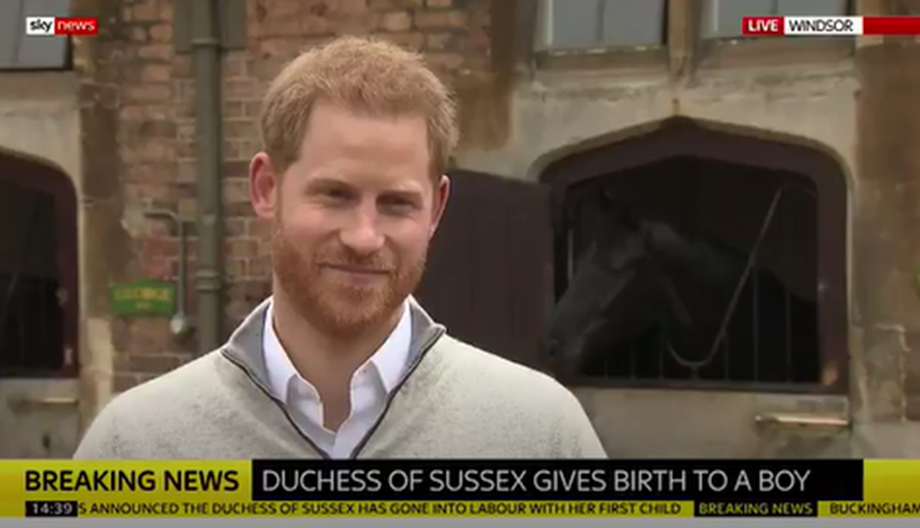 Πρίγκιπας Χάρι: Οι πρώτες δηλώσεις για τη γέννηση του γιου του