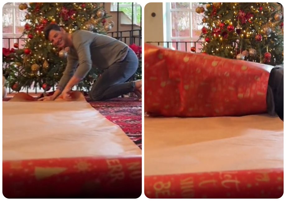 Σάκης Ρουβάς: Έγινε… το δώρο της Κάτιας Ζυγούλη για τα Χριστούγεννα - Το χιουμοριστικό βίντεο στο Tik Tok  