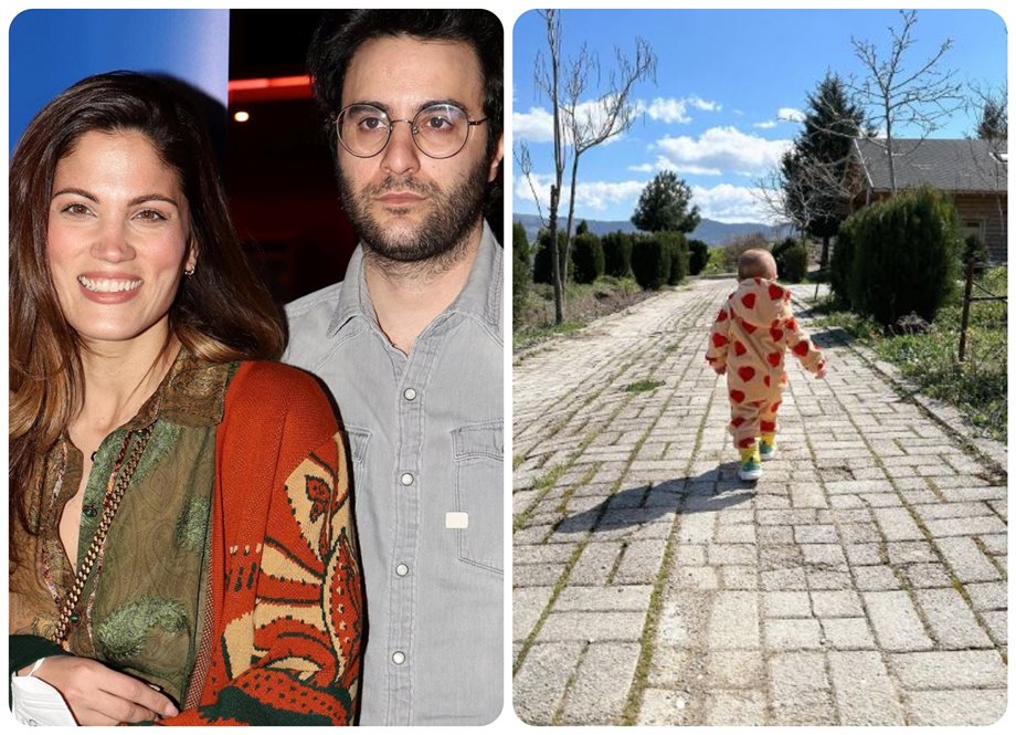 Μαίρη Συνατσάκη & Ίαν Στρατής: Απαθανατίζουν την κόρη τους, Ολίβια στην οικογενειακή τους εκδρομή