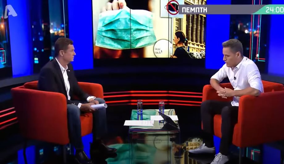 Tik Talk: Δεν προβλήθηκε η εκπομπή του Αντώνη Σρόιτερ με καλεσμένο τον Γρηγόρη Πετράκο
