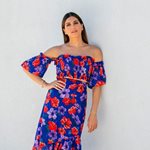 Σταματίνα Τσιμτσιλή: Έκανε το απόλυτο look για διακοπές σε νησί - Το boho φόρεμα που ταιριάζει σε όλες