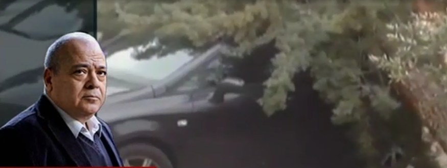 Χρήστος Βαλαβανίδης: Δέντρο έπεσε στο αυτοκίνητο του από την κακοκαιρία