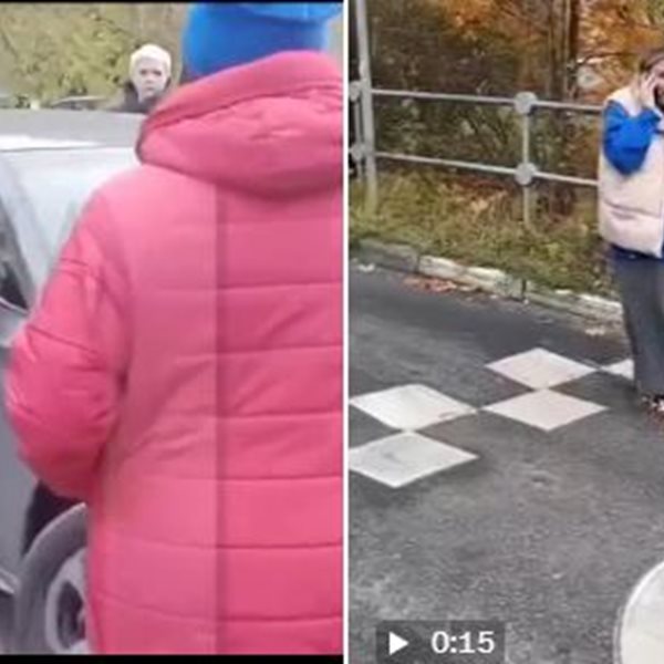 Βίντεο σοκ: Οδηγός πατάει με το αυτοκίνητο γυναίκα & δεν διστάζει να ξαναπεράσει από πάνω της