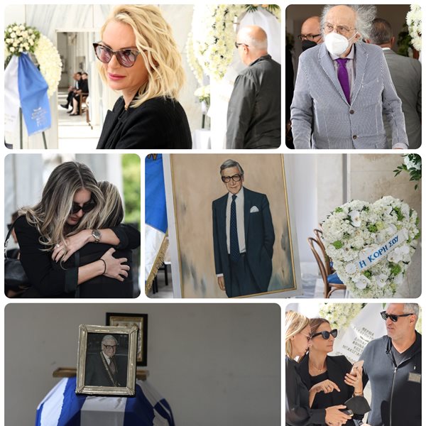 Ζάχος Χατζηφωτίου: Το τελευταίο αντίο στο δημοσιογράφο και συγγραφέα στο Α’ Νεκροταφείο Αθηνών (Φωτογραφίες) 