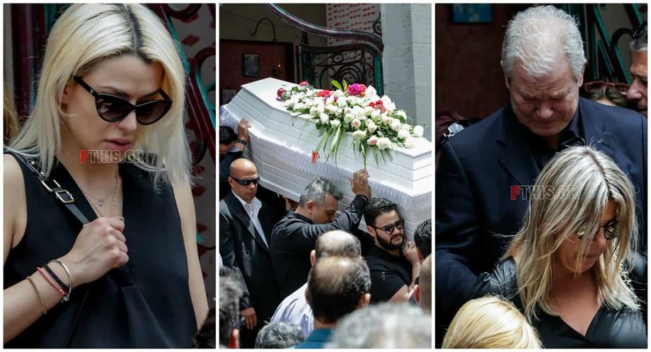 Πάνος Ζάρλας: Σπαρακτικές στιγμές στην κηδεία του στην Μυτιλήνη