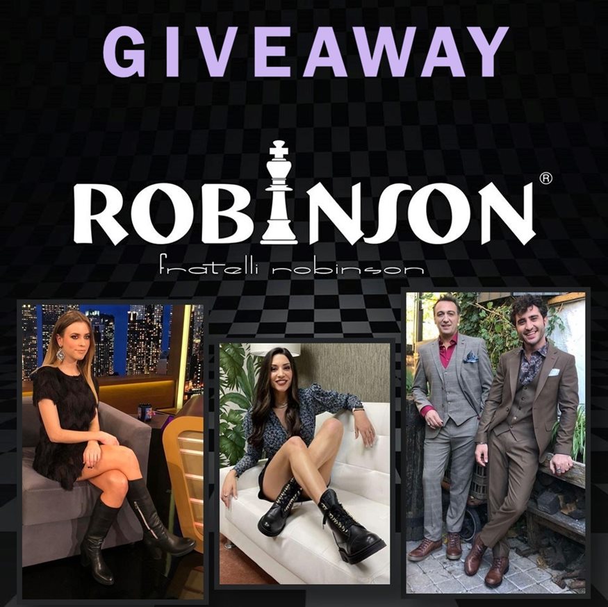 INSTAGRAM ΔΙΑΓΩΝΙΣΜΟΣ – 2 τυχεροί θα κερδίσουν ένα ζευγάρι δερμάτινα παπούτσια της επιλογής τους από τα Robinson Shoes!