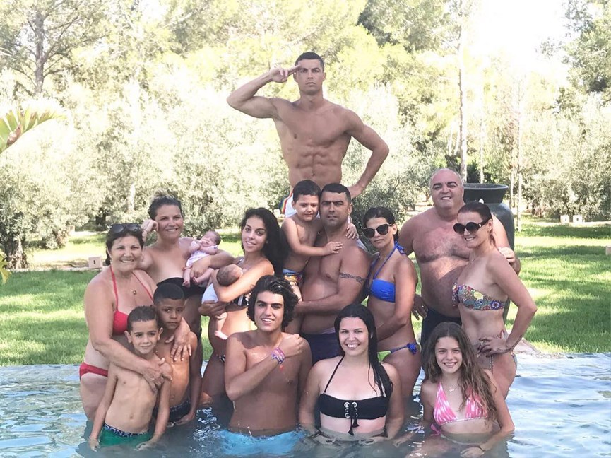 Η οικογένεια του Cristiano Ronaldo