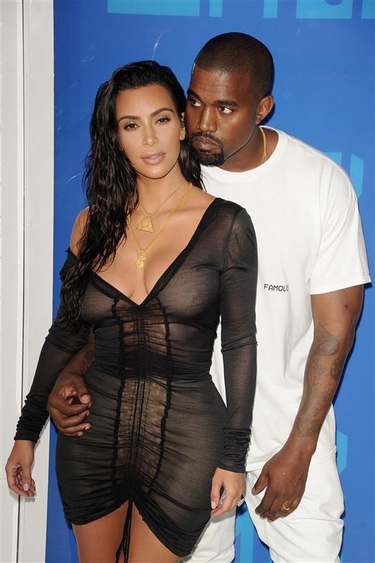 H Kim Kardashian με τον Kanye West
