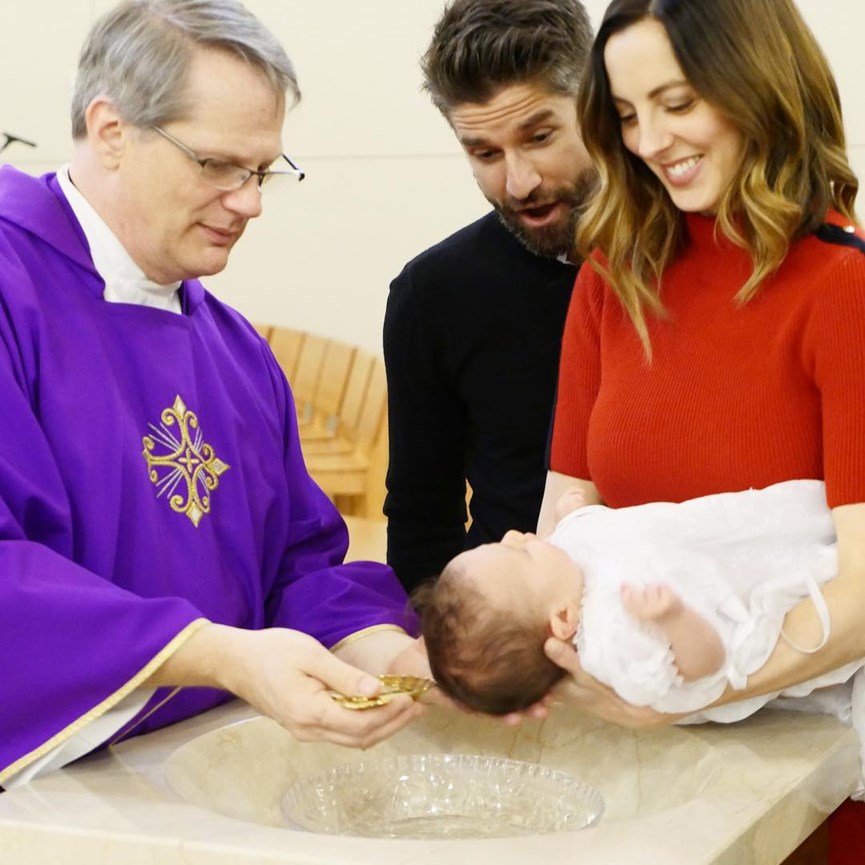 Η Eva Amurri βάφτισε τον γιο της
