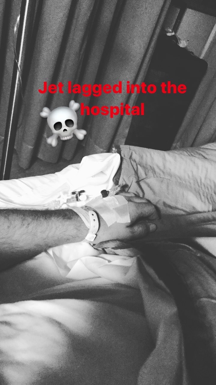 Ο Δημήτρης Γιαννέτος στο νοσοκομείο
