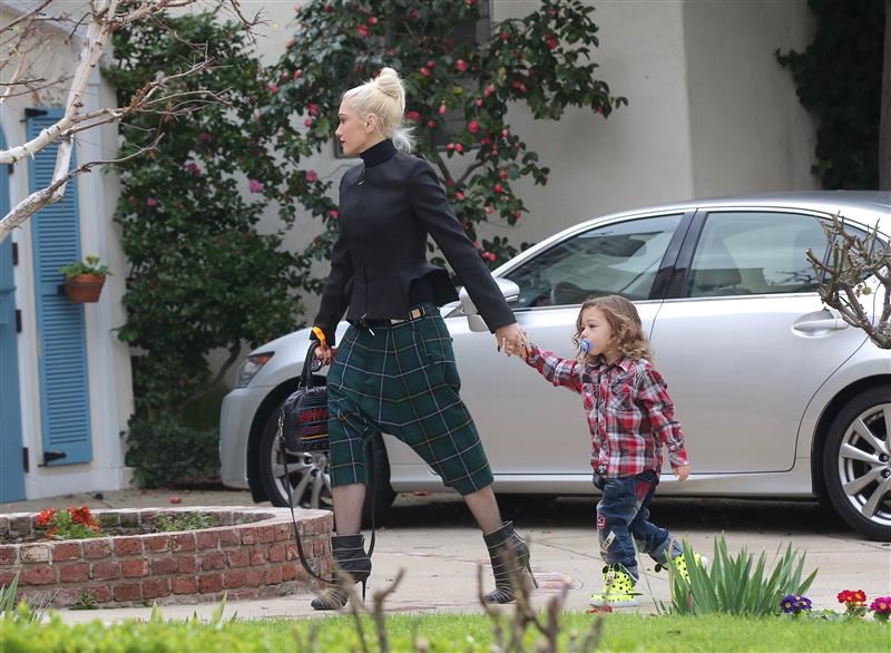 Η Gwen Stefani με τον γιο της