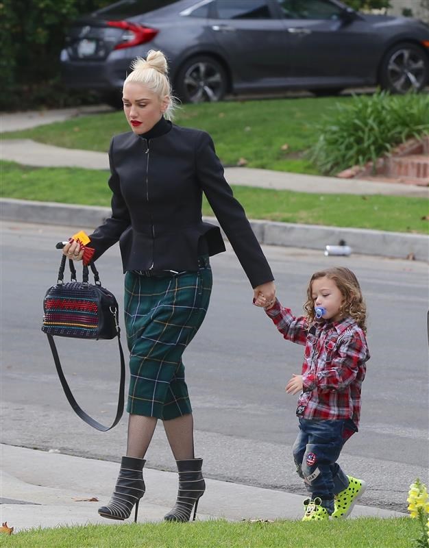 Η Gwen Stefani με τον γιο της