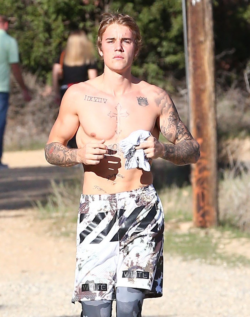 Ο Justin Bieber κάνει jogging 