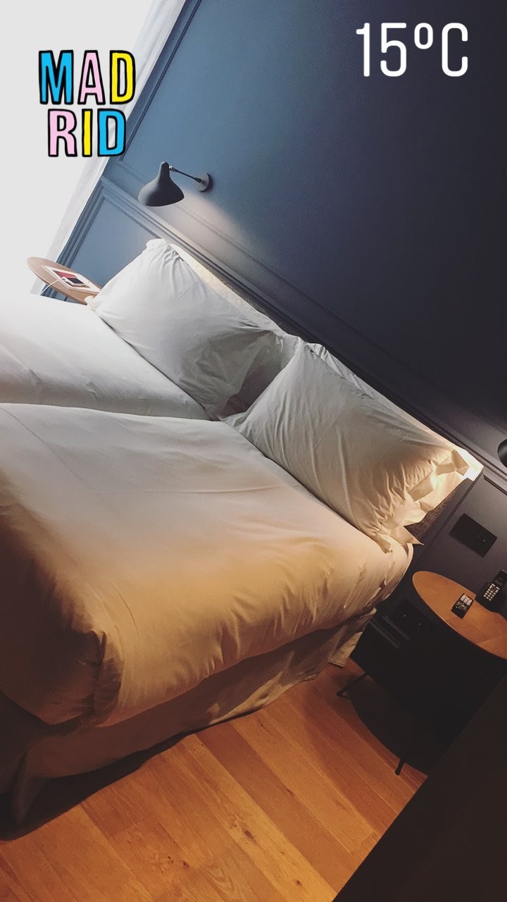 Το δωμάτιο του ξενοδοχείου, που διαμένει η Δέσποινα Καμπούρη