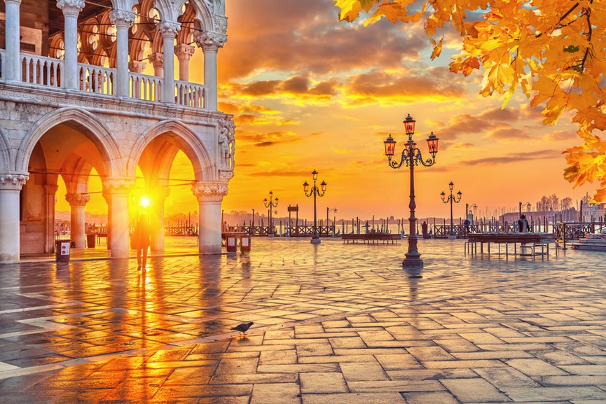 Ηλιοβασίλεμα στη Βενετία