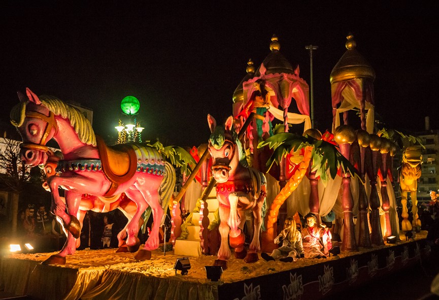Εικόνα από το φημισμένο καρναβάλι της Πάτρας