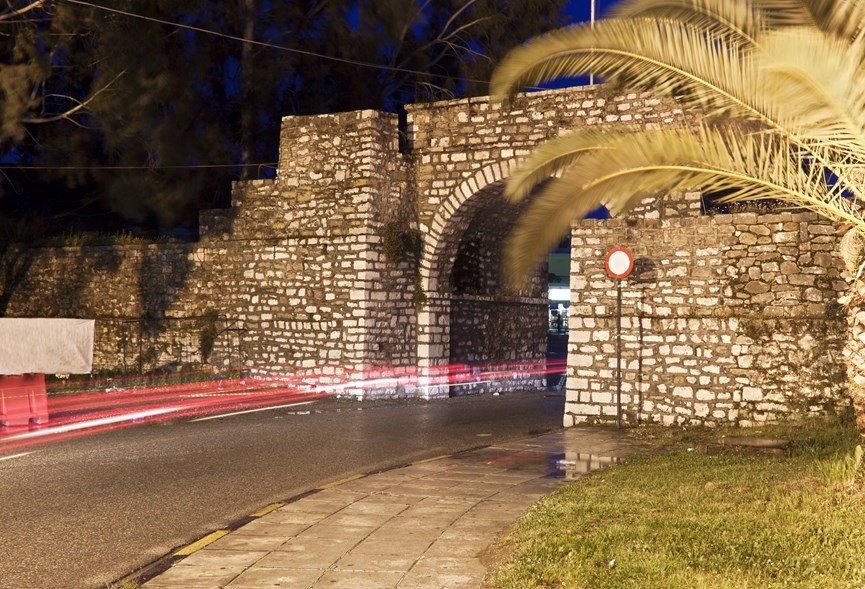 Το μικρό πέτρινο τείχος στο Μεσολόγγι